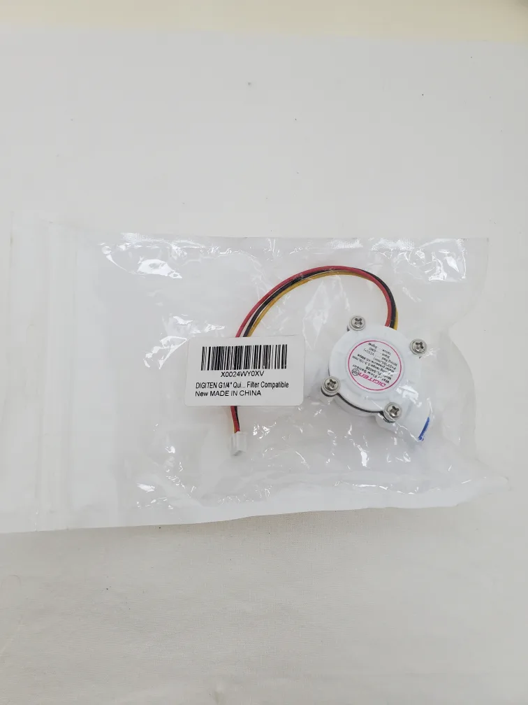 Free DIGITEN Water Flow Sensor - New