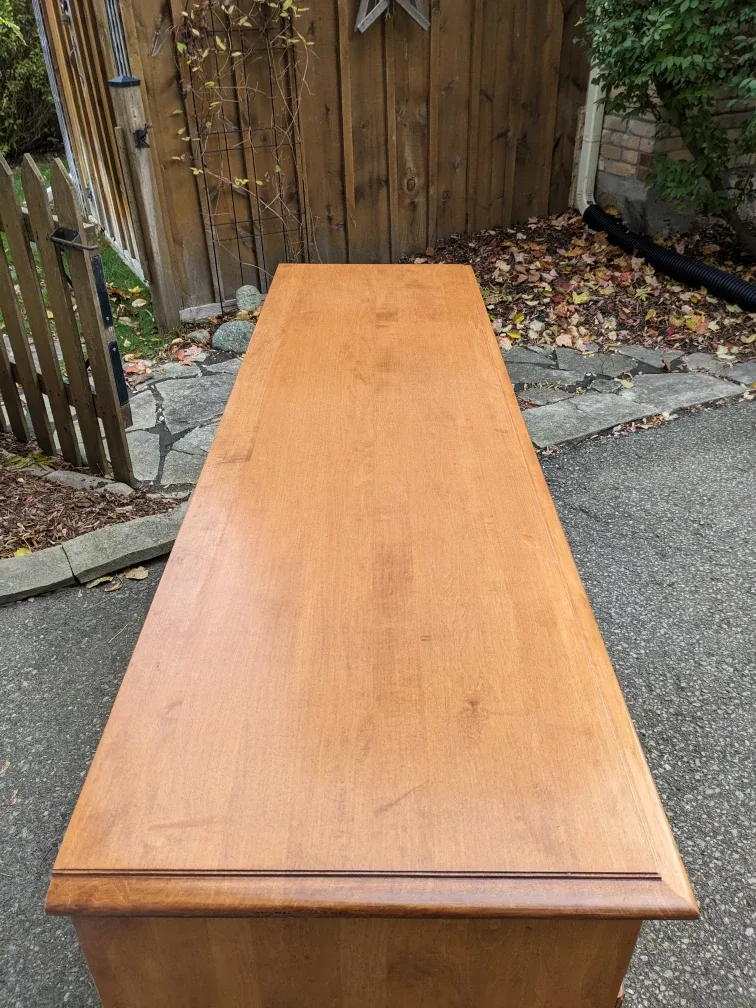 Roxton Dresser/Cabinet Combo in Solid Maple image indicator(2)