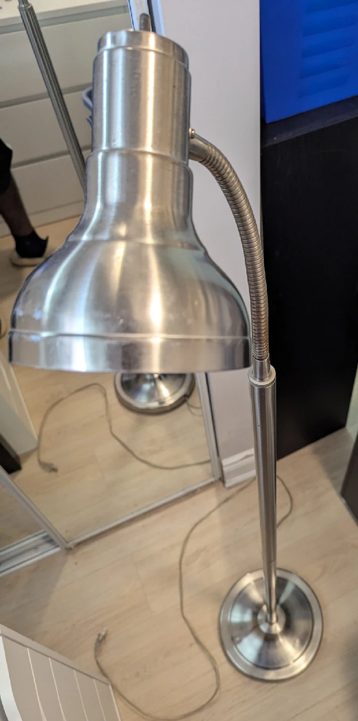 Silver Floor Lamp - photo 2