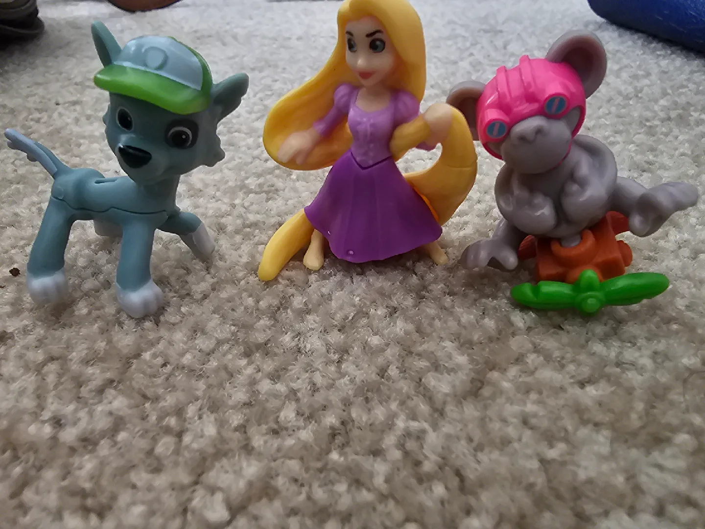Paw Patrol, Rapunzel, Toy Figures