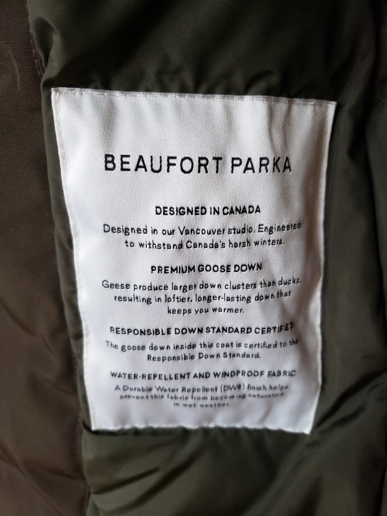 Wilfred Beaufort Parka - Size Small - photo 3