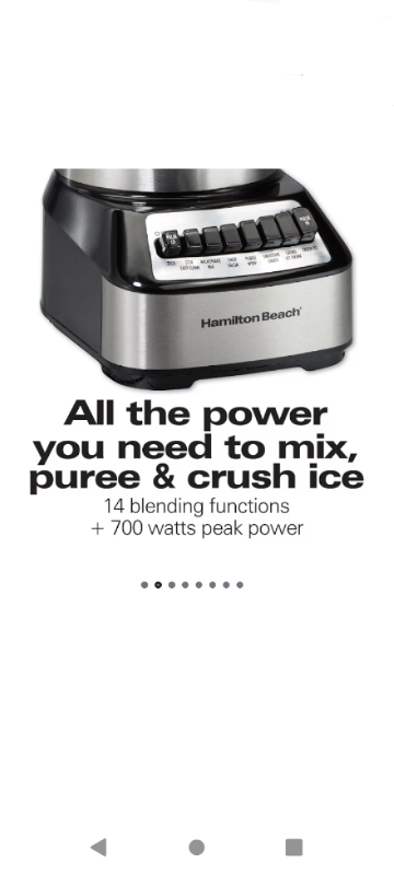 Hamilton Beach 54221 Wave Crusher Blender brand new... - photo 5