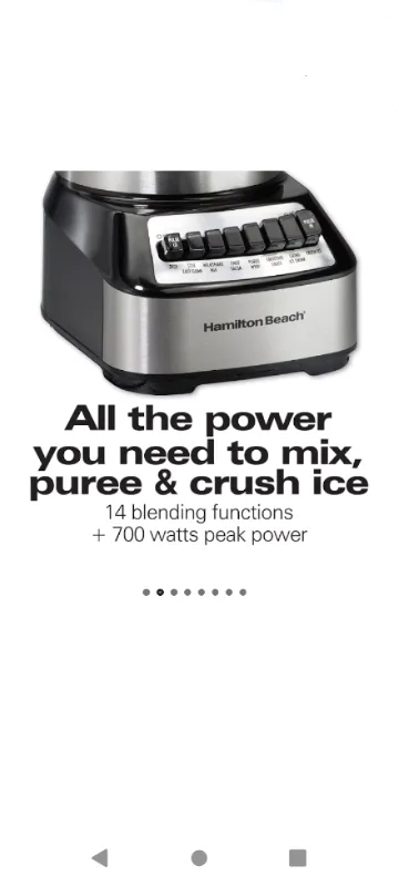 Hamilton Beach 54221 Wave Crusher Blender brand new... image indicator(5)