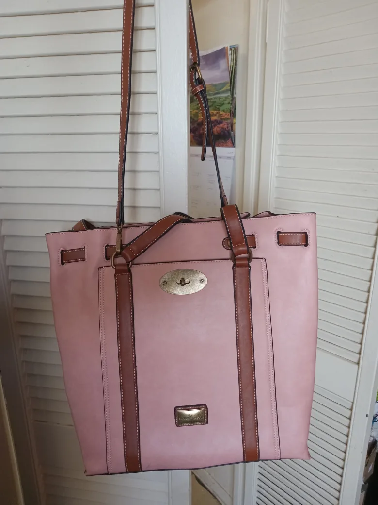 Stone & Co. Pink Tote Bag, simply Noelle thumbnail