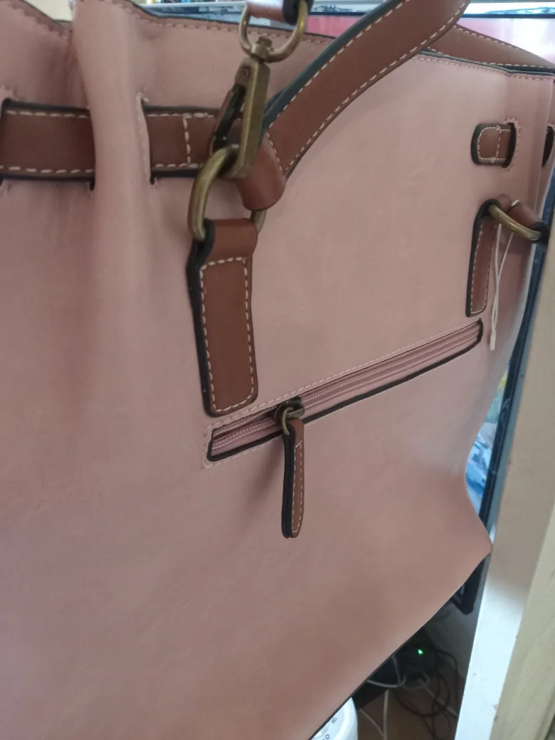 Stone & Co. Pink Tote Bag, simply Noelle image indicator(7)