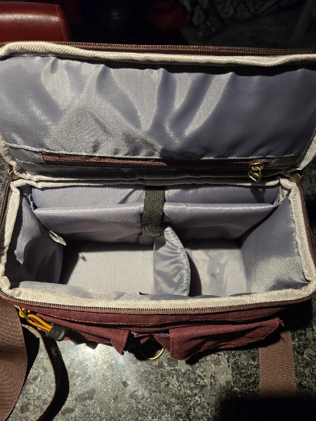 Brown Camera Bag image indicator(3)