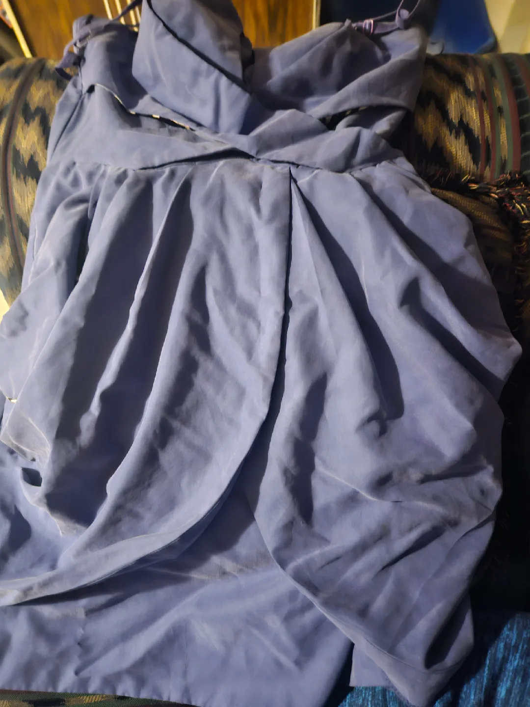Guess Los Angeles Dress Size 10 Blue thumbnail