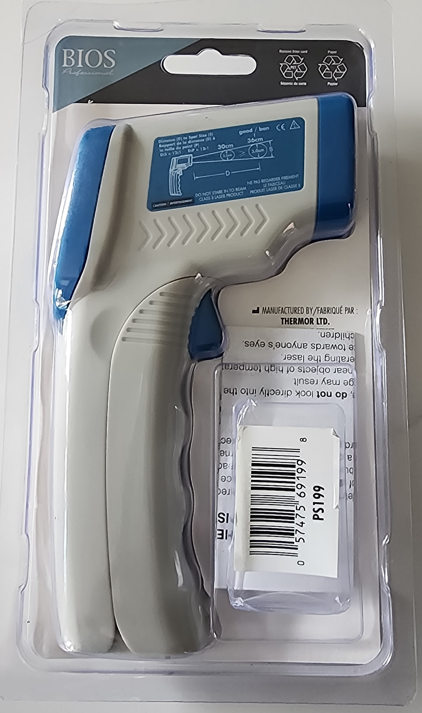 New BIOS Professional Infrared Thermometer PS199 - photo 2