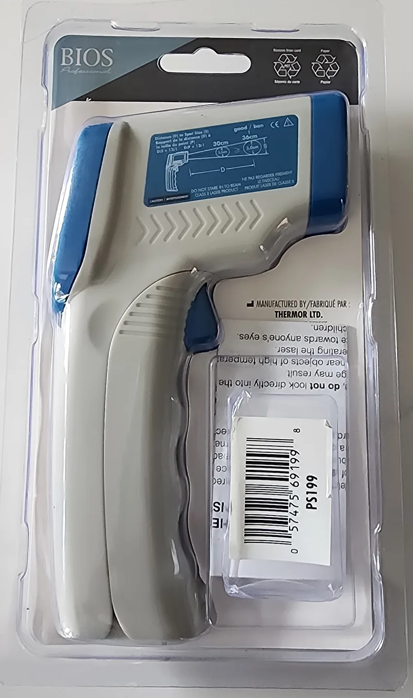 New BIOS Professional Infrared Thermometer PS199 image indicator(2)