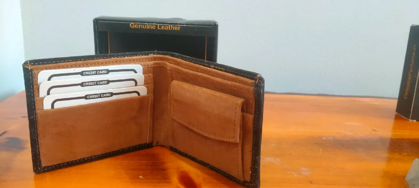 Leatherwood Genuine Leather Wallet with Box image indicator(5)
