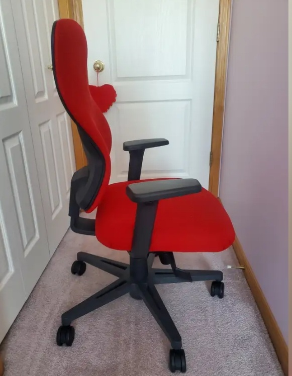 Keilhauer Red Office Chair - SOLD - photo 2