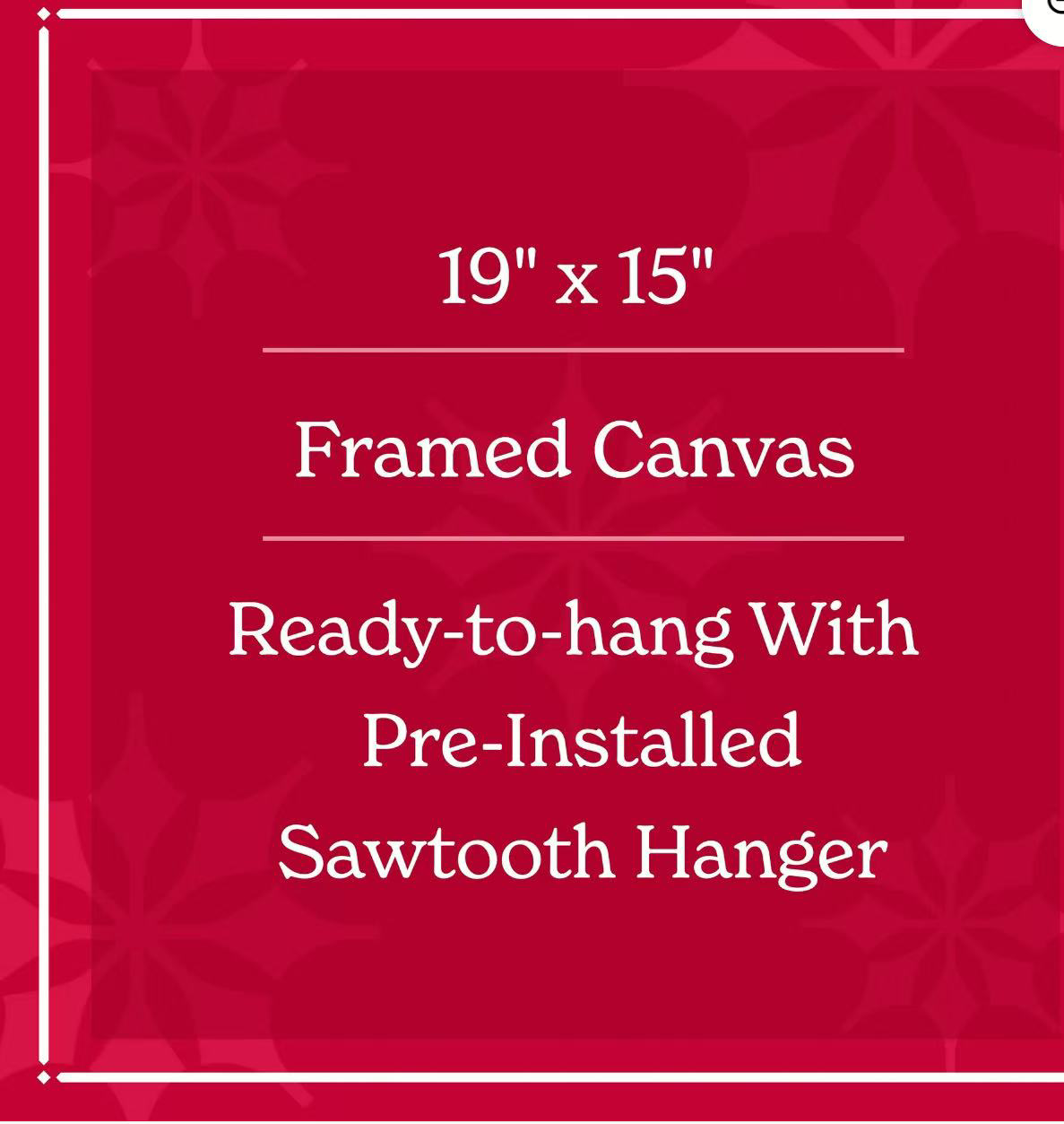 Framed Canvas - 19" x 15" - photo 3