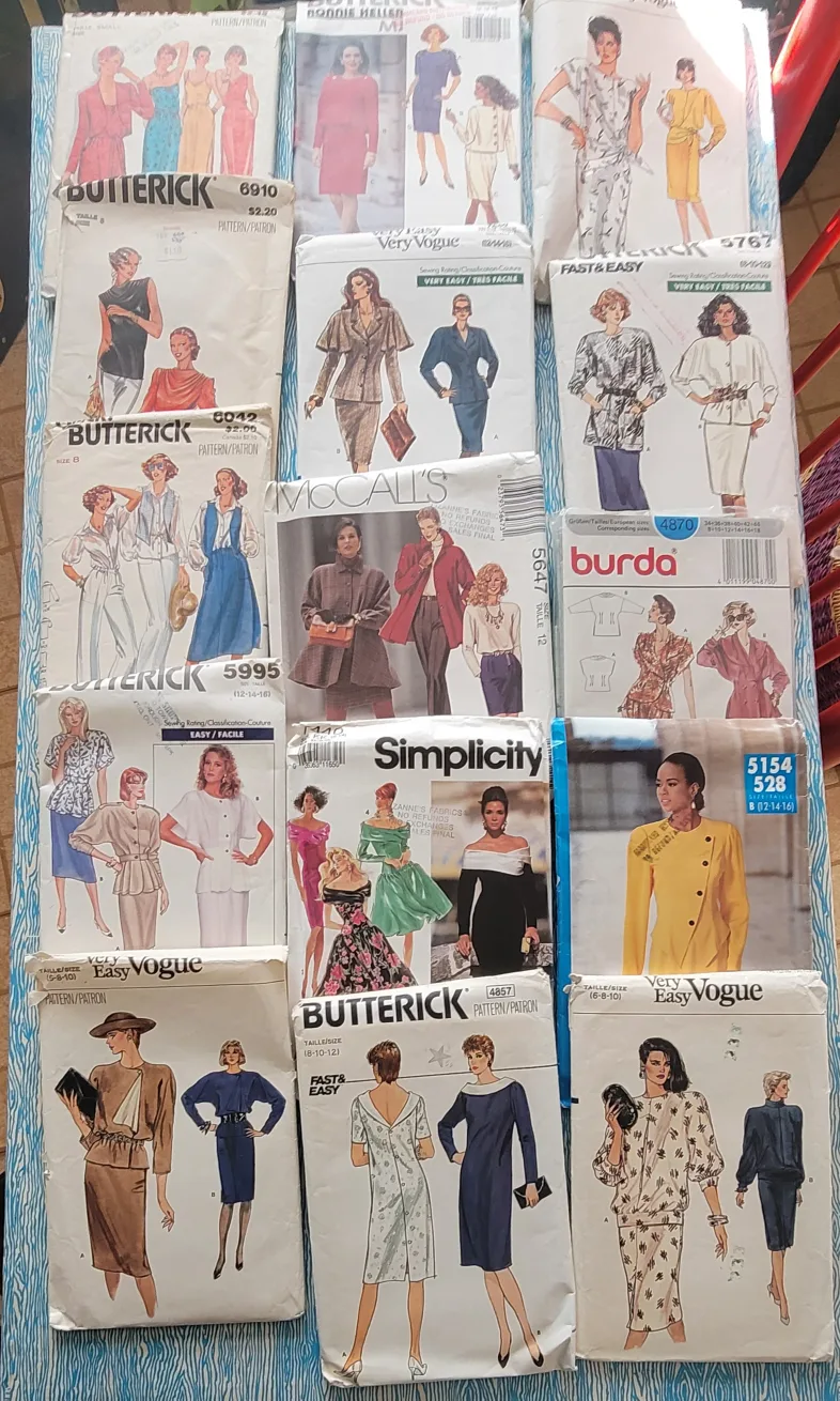 Vintage Vogue Sewing Pattern Size B (12-14-16) image indicator(7)