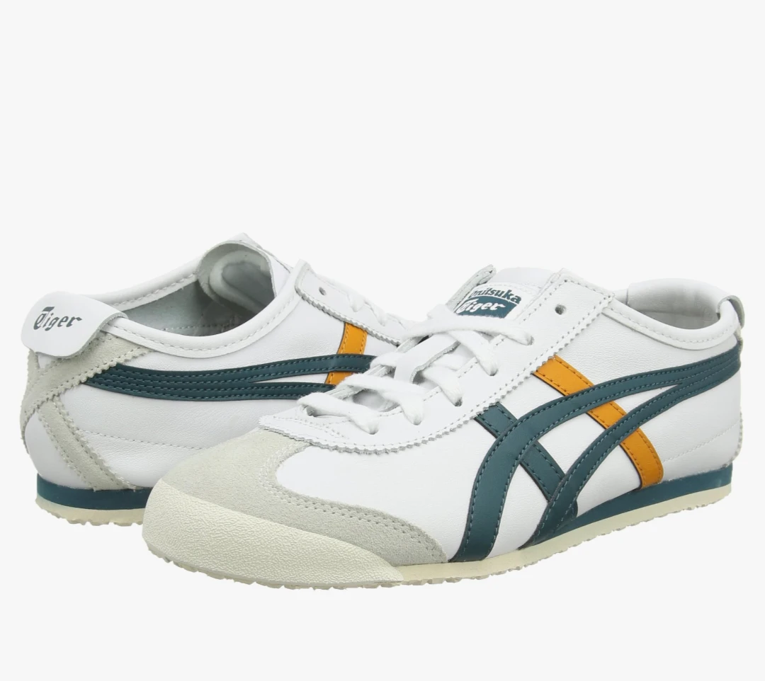Onitsuka Tiger Mexico 66 White/Teal Forest Sneakers - photo 2