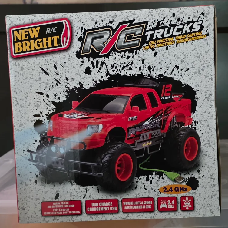 Brand New - New Bright (1:10) Ford F-150 SVT Raptor image indicator(4)