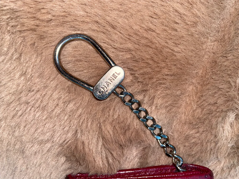 Chanel Burgundy Key Holder image indicator(3)