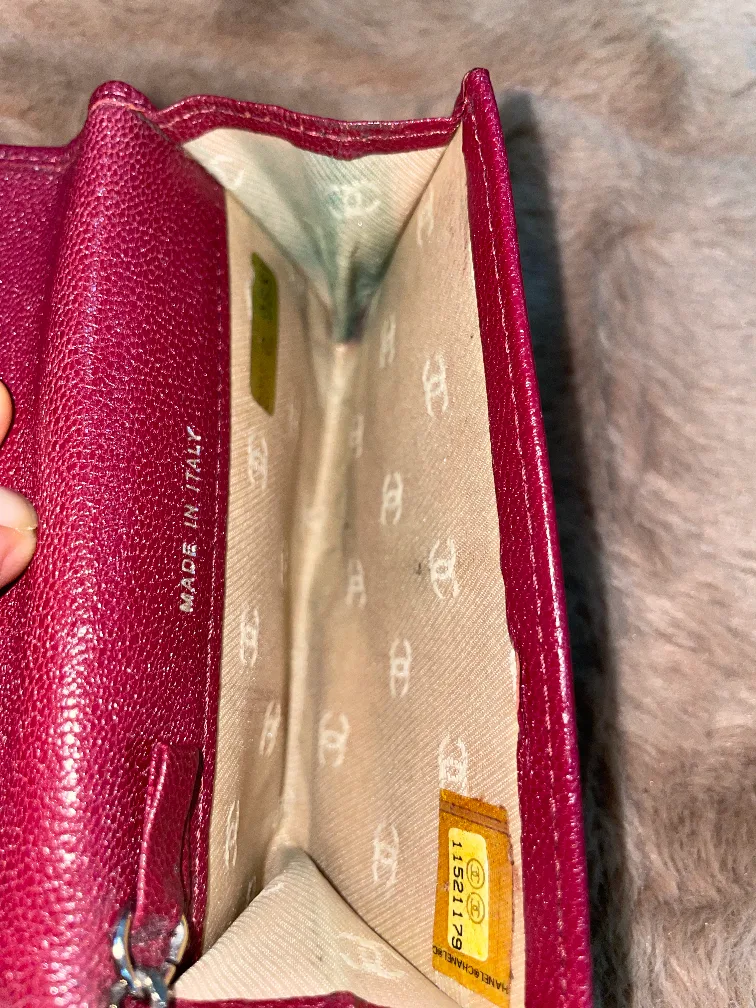 Chanel Burgundy Key Holder image indicator(7)