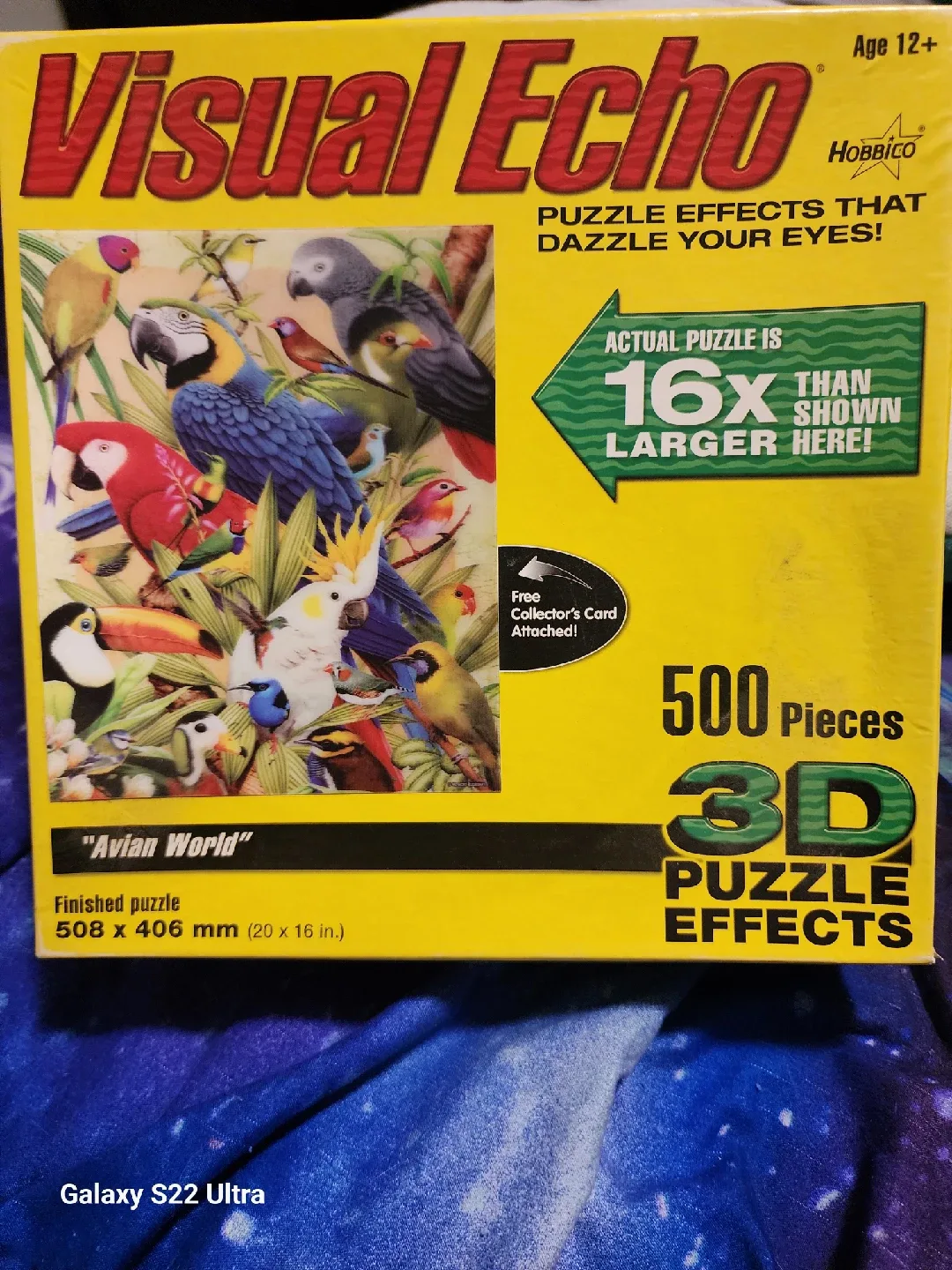 Visual Echo Avian World 500-Piece 3D Puzzle thumbnail
