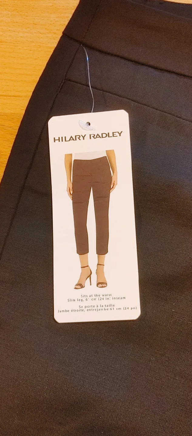 Hilary Radley Black Pants - Size 4 image indicator(7)