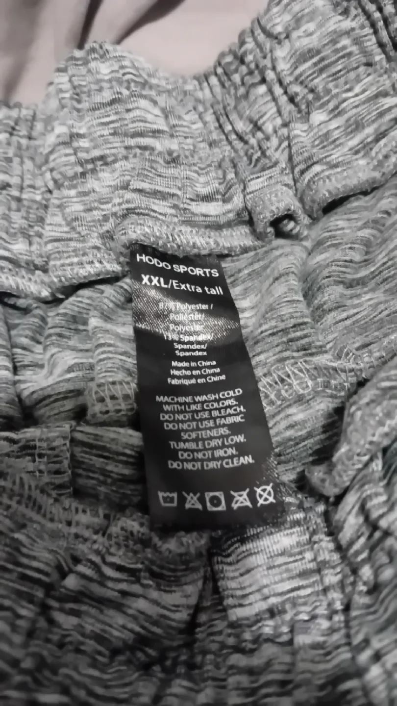 HODO SPORTS XXL Grey Extra Tall Pants image indicator(2)