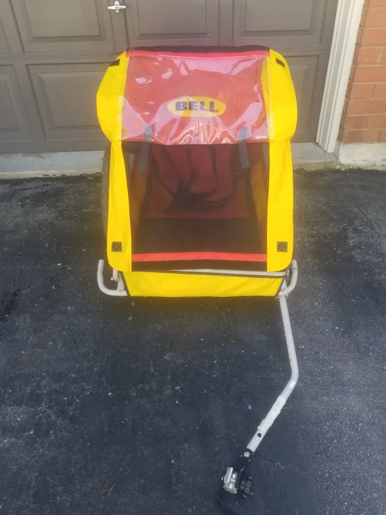 Bell Bike Trailer - Yellow/Red image indicator(5)