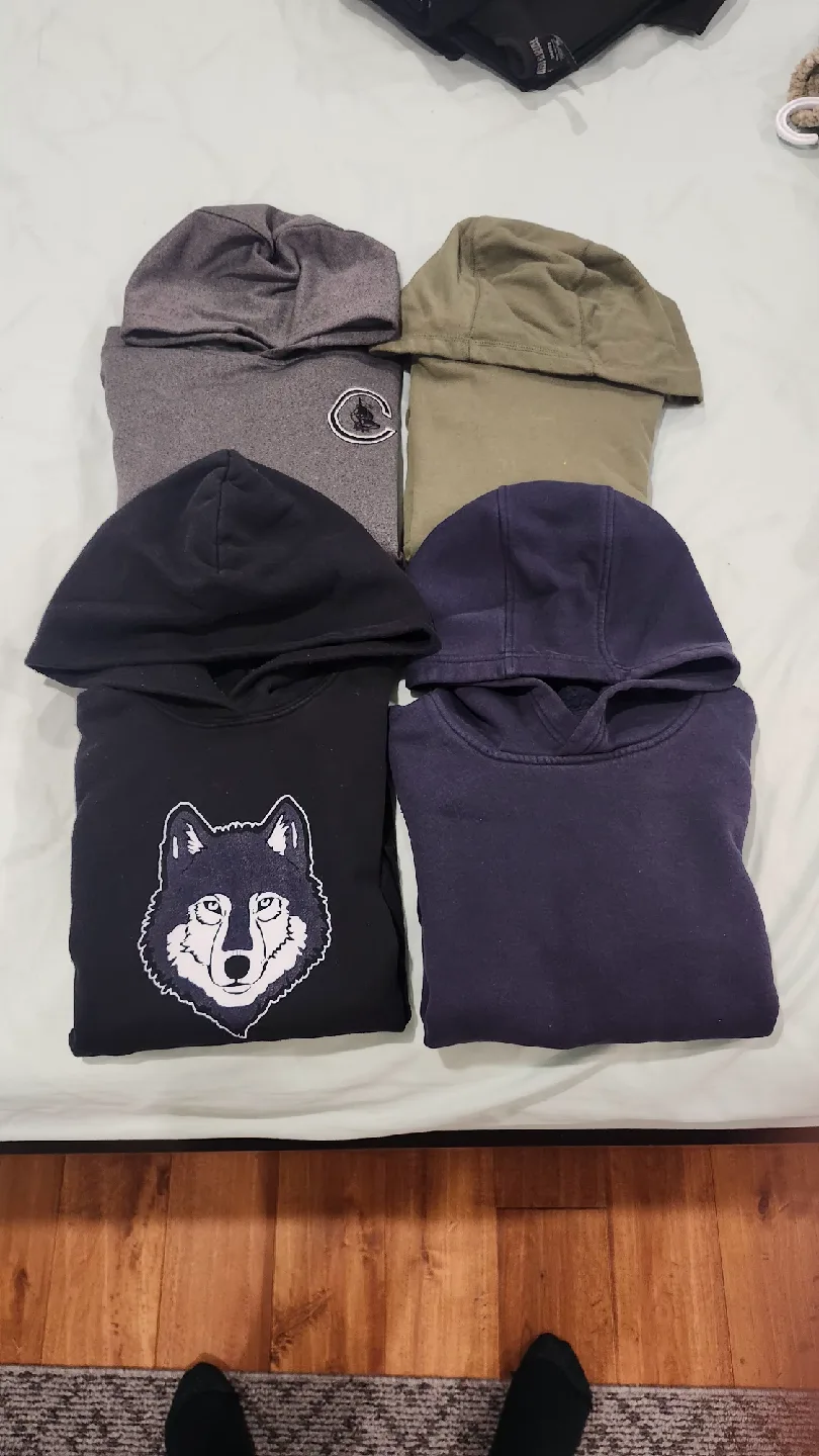 Set of 4 Hoodies - Boys 10-12 yr old thumbnail