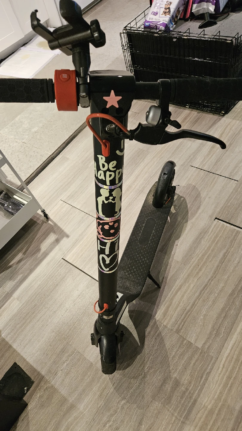 Black Electric Scooter