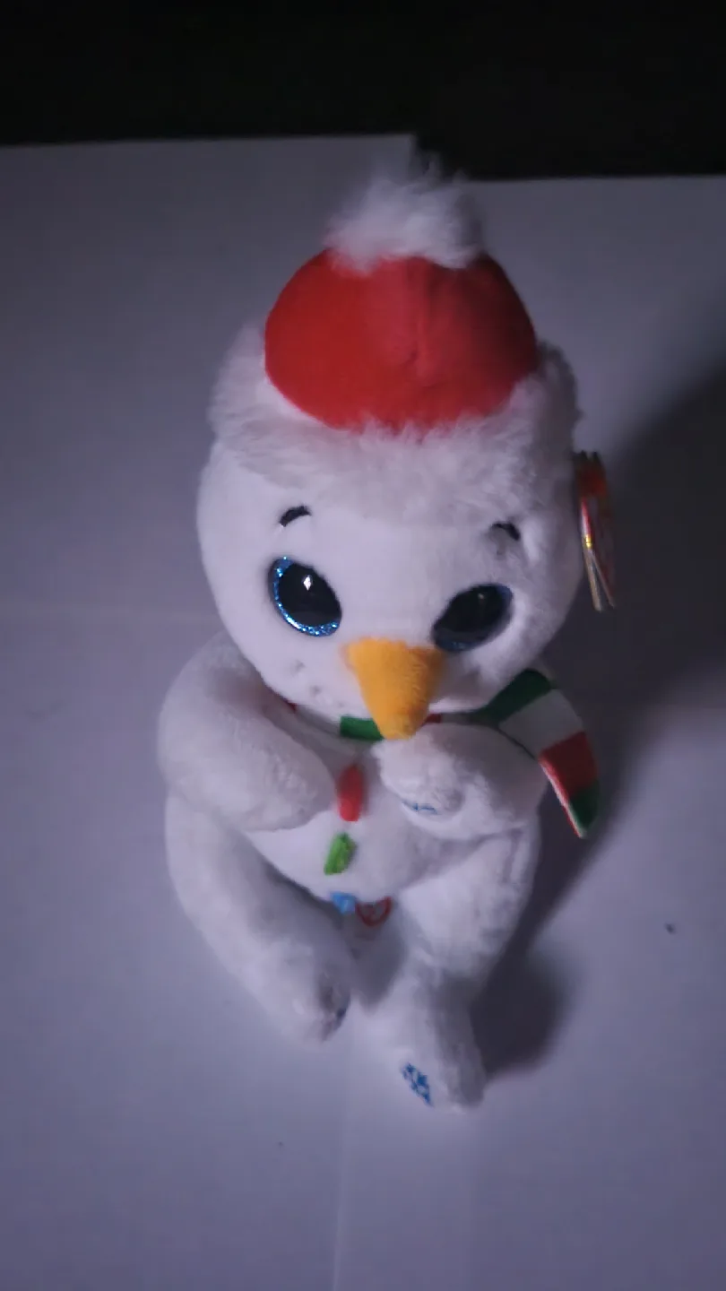Ty Beanie Boo Snowman Plush