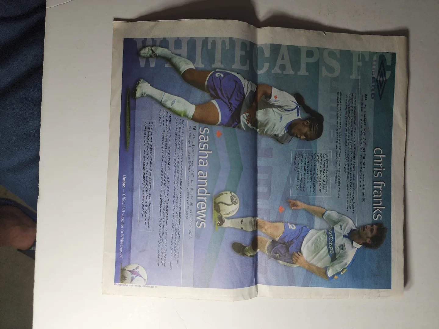 Whitecaps FC Playoffs 2005 Official Program image indicator(10)
