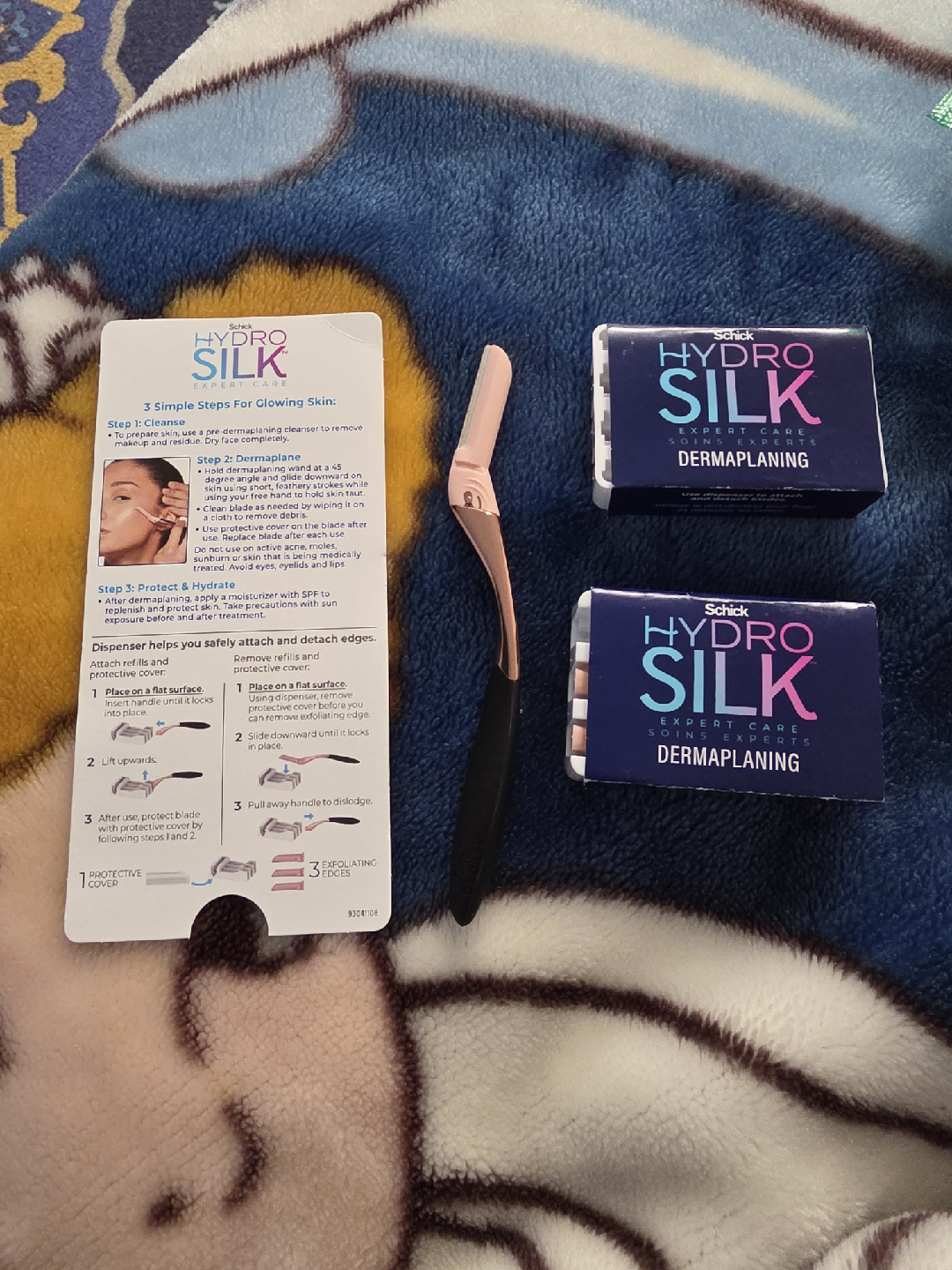 Skin Care, Schick Hydro Silk, Facial Cleanser & Eyelash Curler