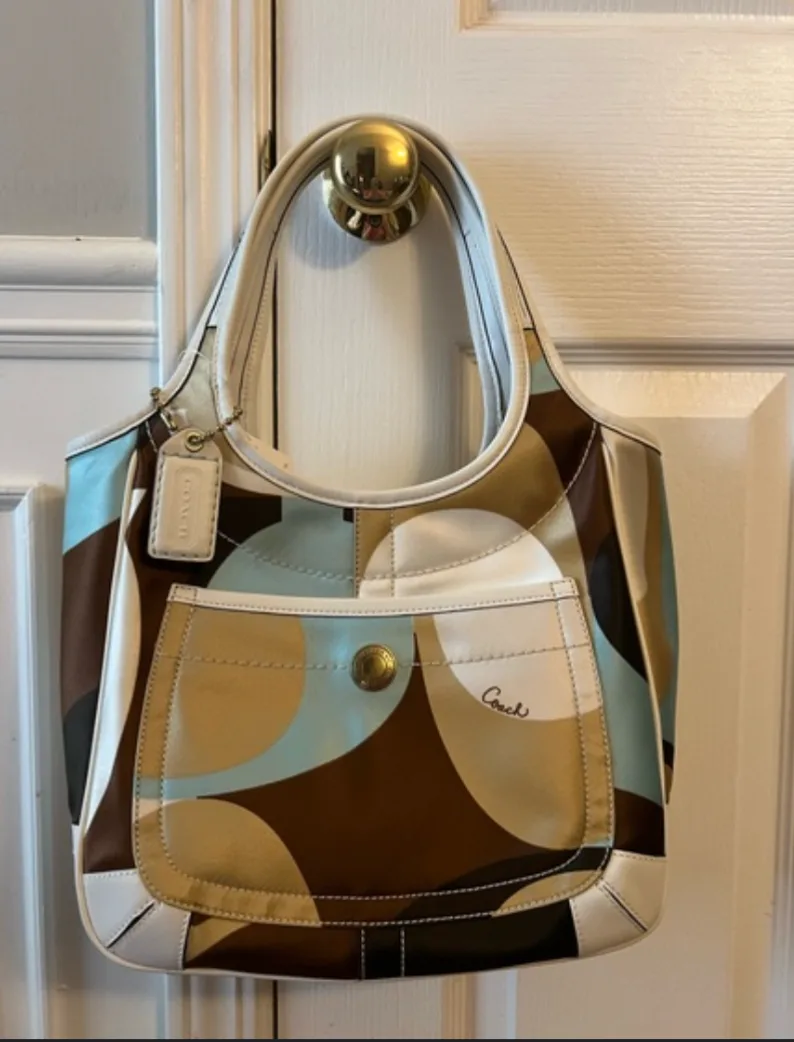 Coach Ergo Signature Satchel Purse