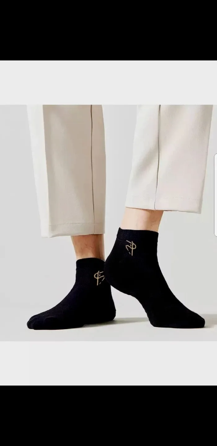 Nawazo Black Ankle Socks  3pairs image indicator(5)