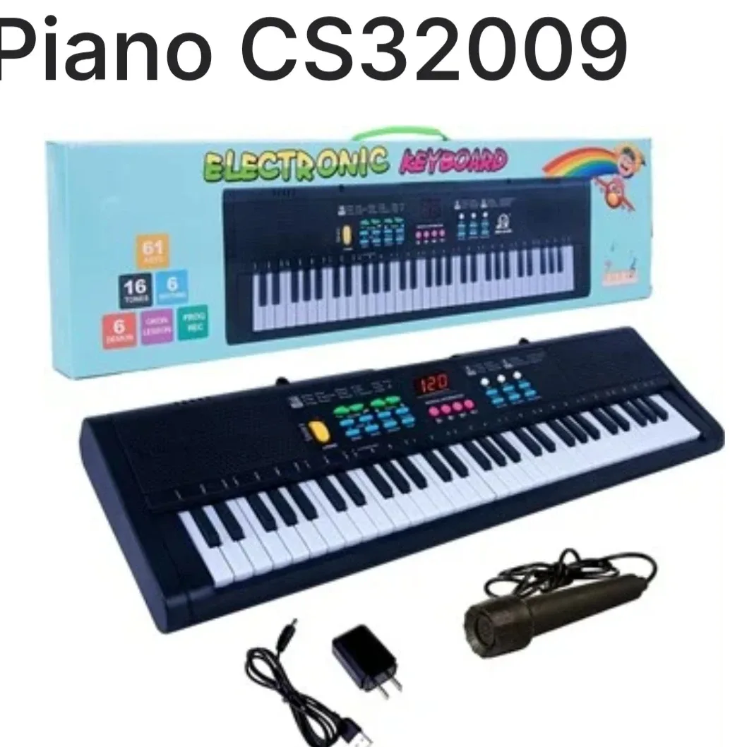 Electronic Keyboard with Microphone