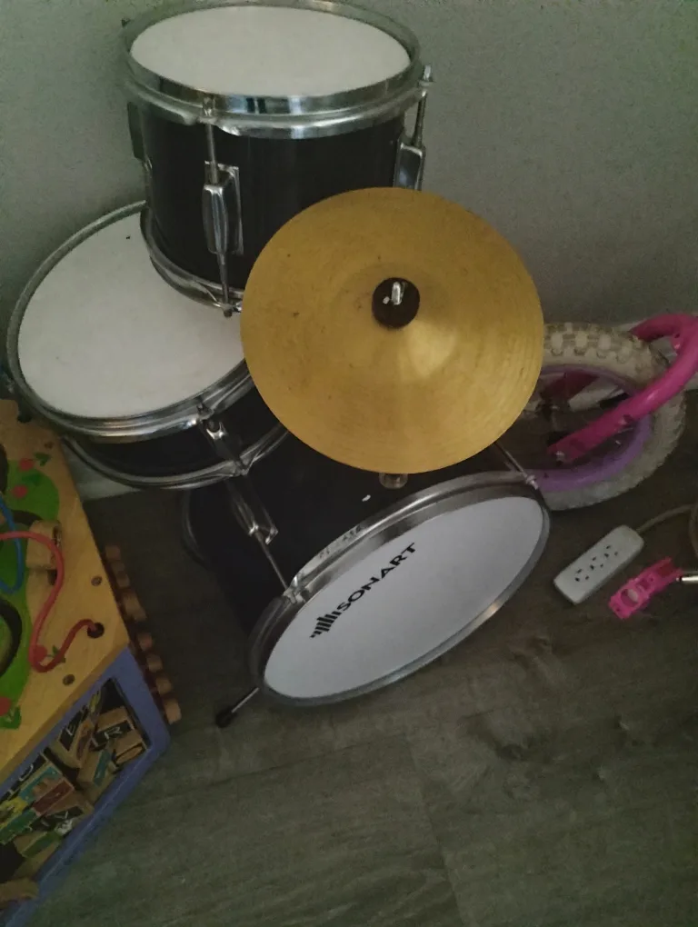 kids drum set toddler thumbnail