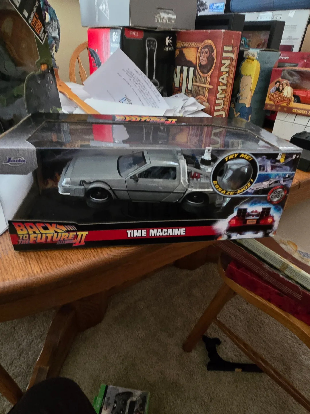 Back to the Future II Time Machine Die-Cast Car image indicator(4)