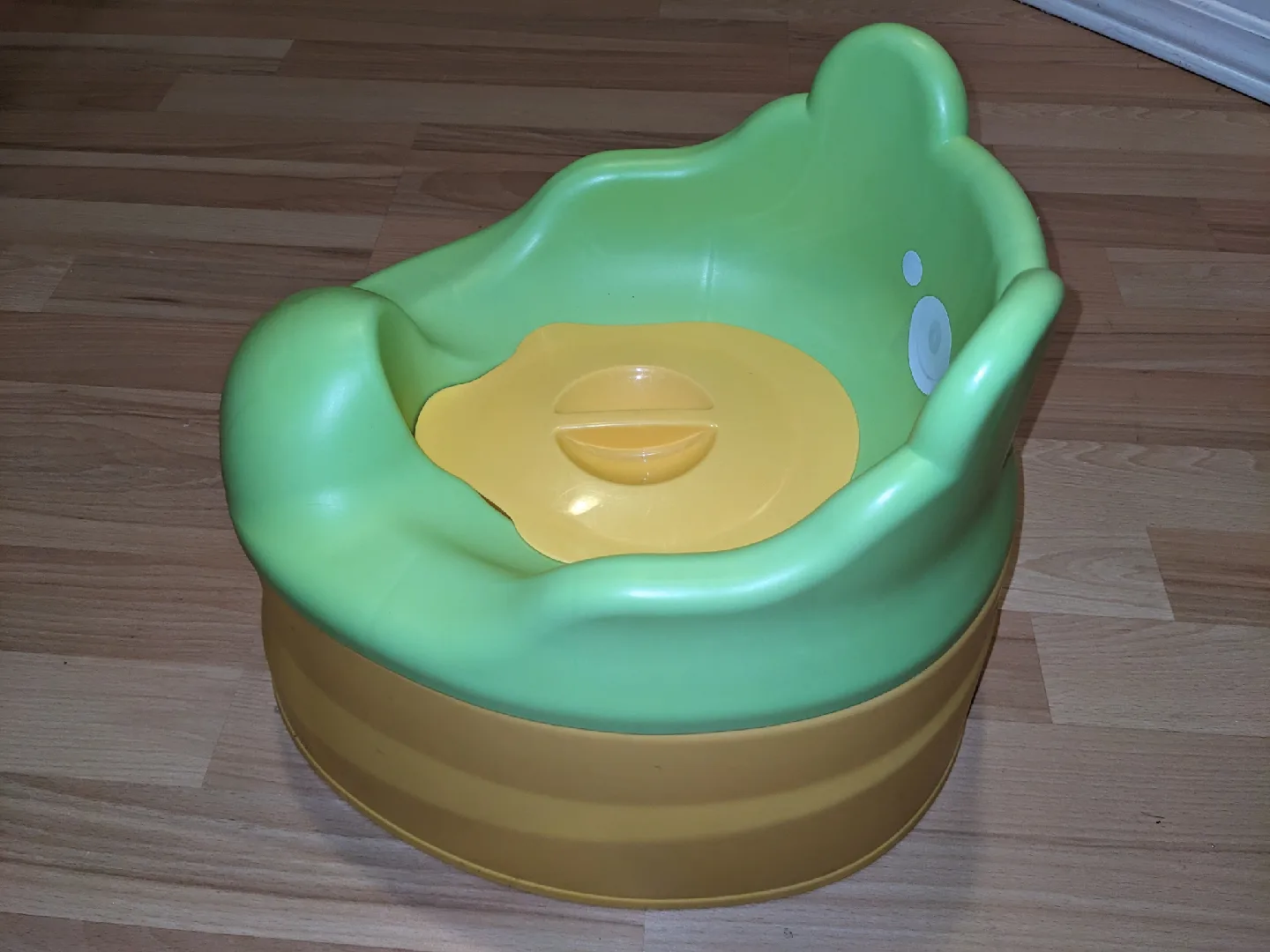 Green & Yellow Potty Training Toilet image indicator(3)
