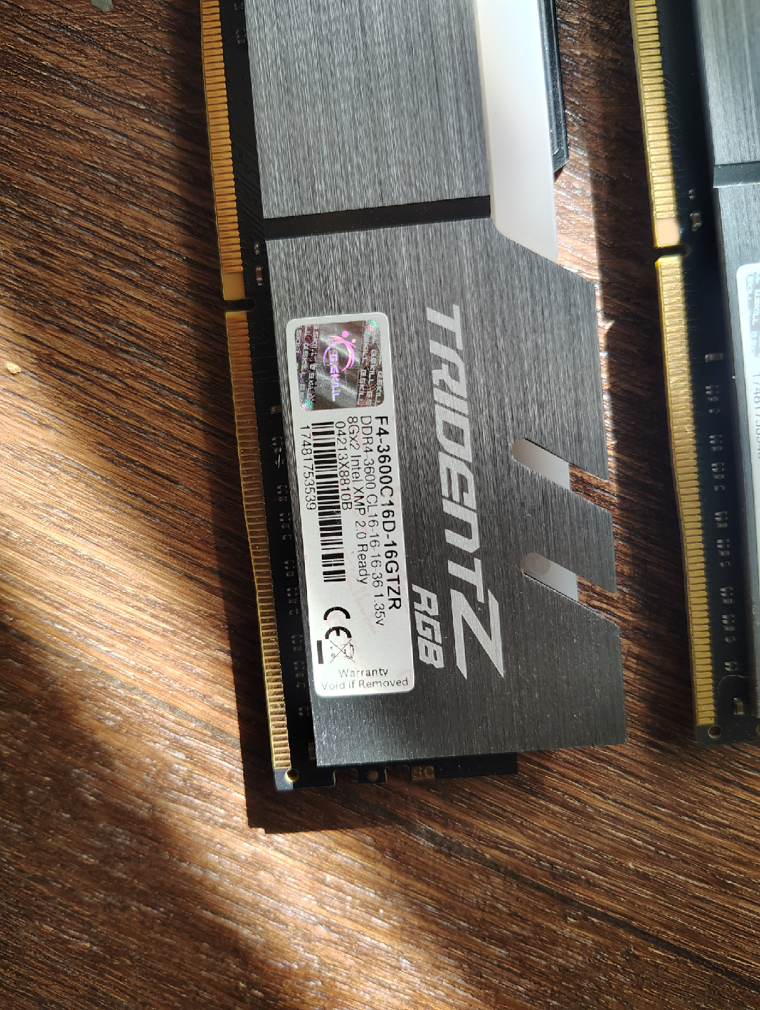 G.Skill Trident Z RGB DDR4 3600 16GB RAM - photo 2