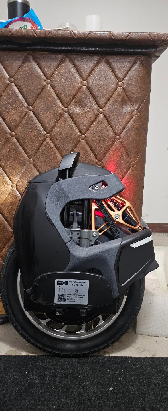 Electric Unicycle with Protective Gear image indicator(5)