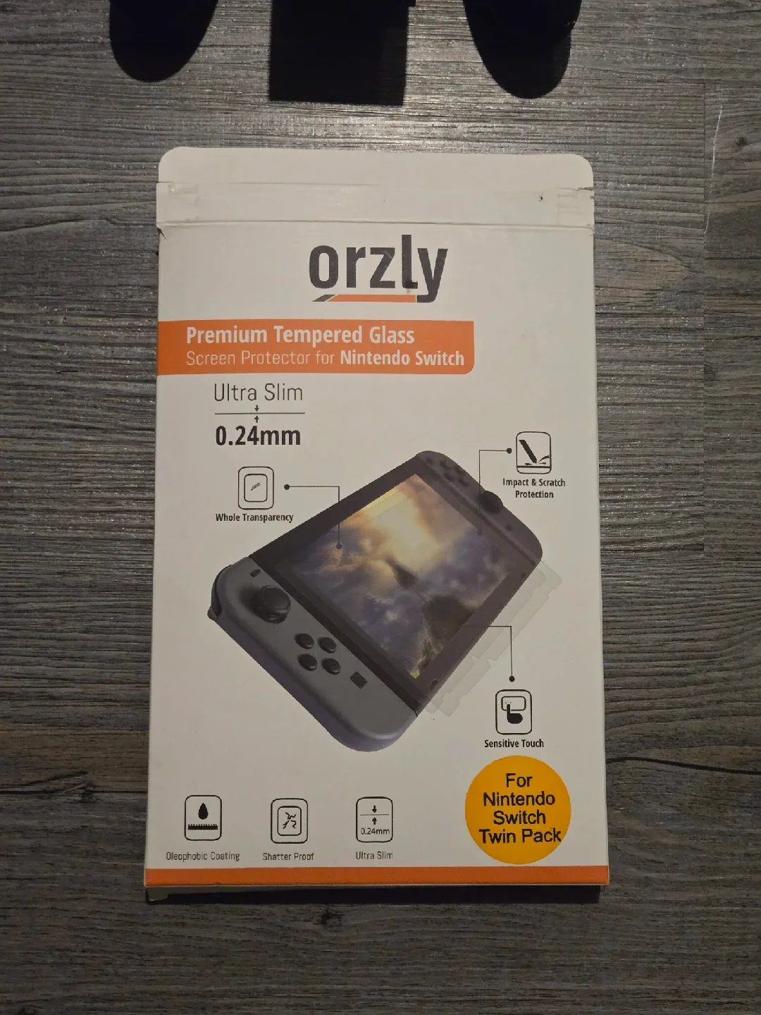 Nintendo Switch Console V1 Bundle w/ Orzly Case & Accessories image indicator(6)
