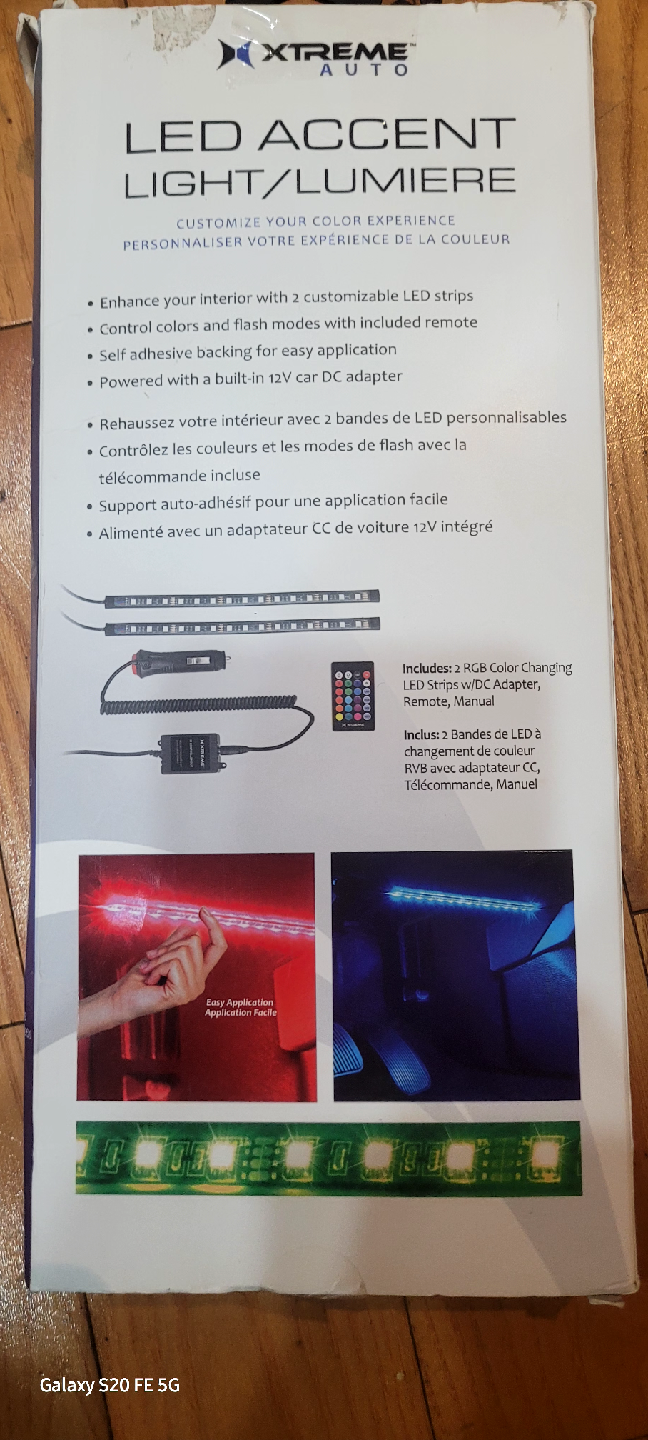 Xtreme Auto LED Accent Light - New in Box! - photo 5
