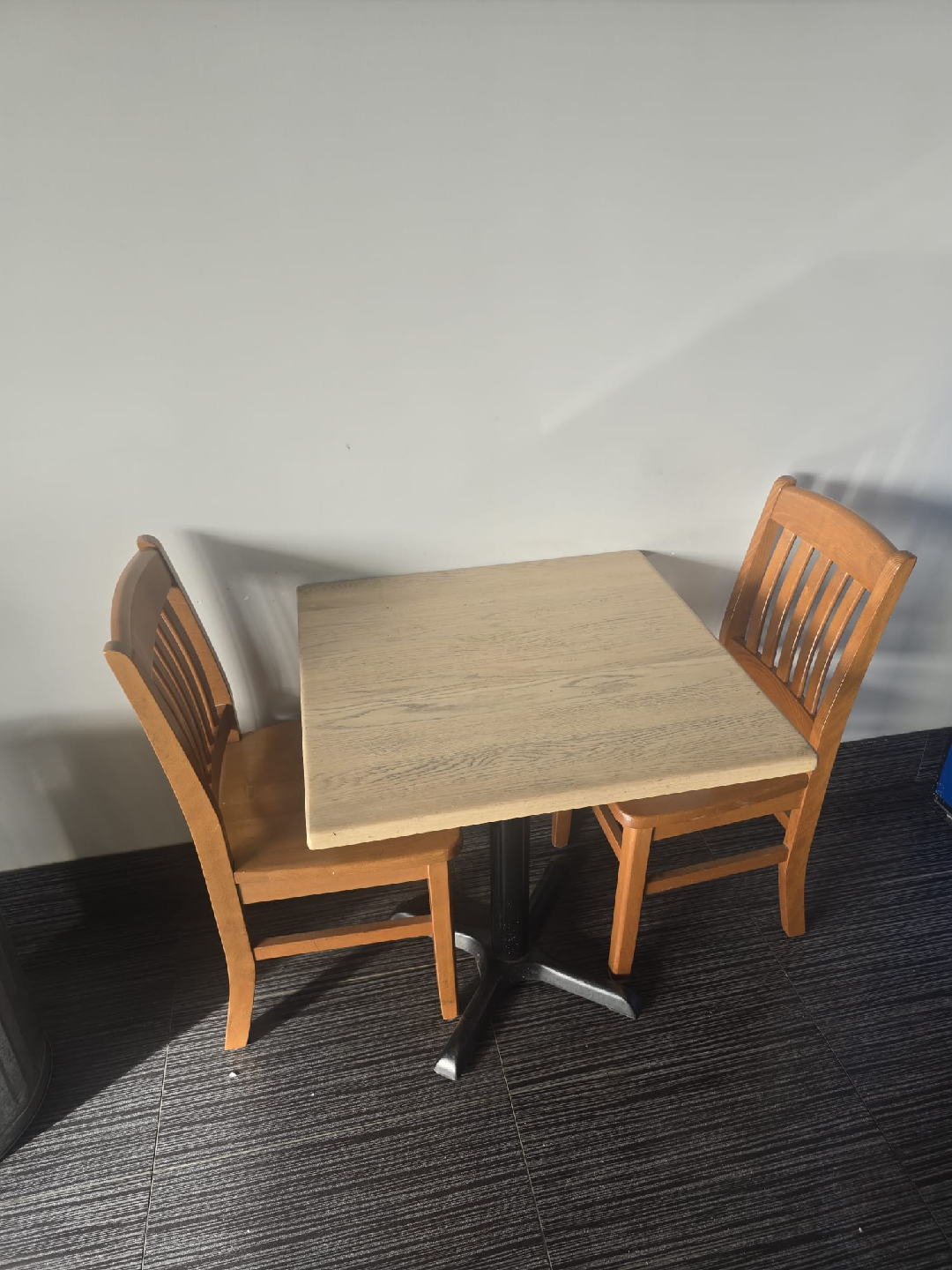 Wooden Restaurant Chairs - Set of 16 plus tables - photo 4