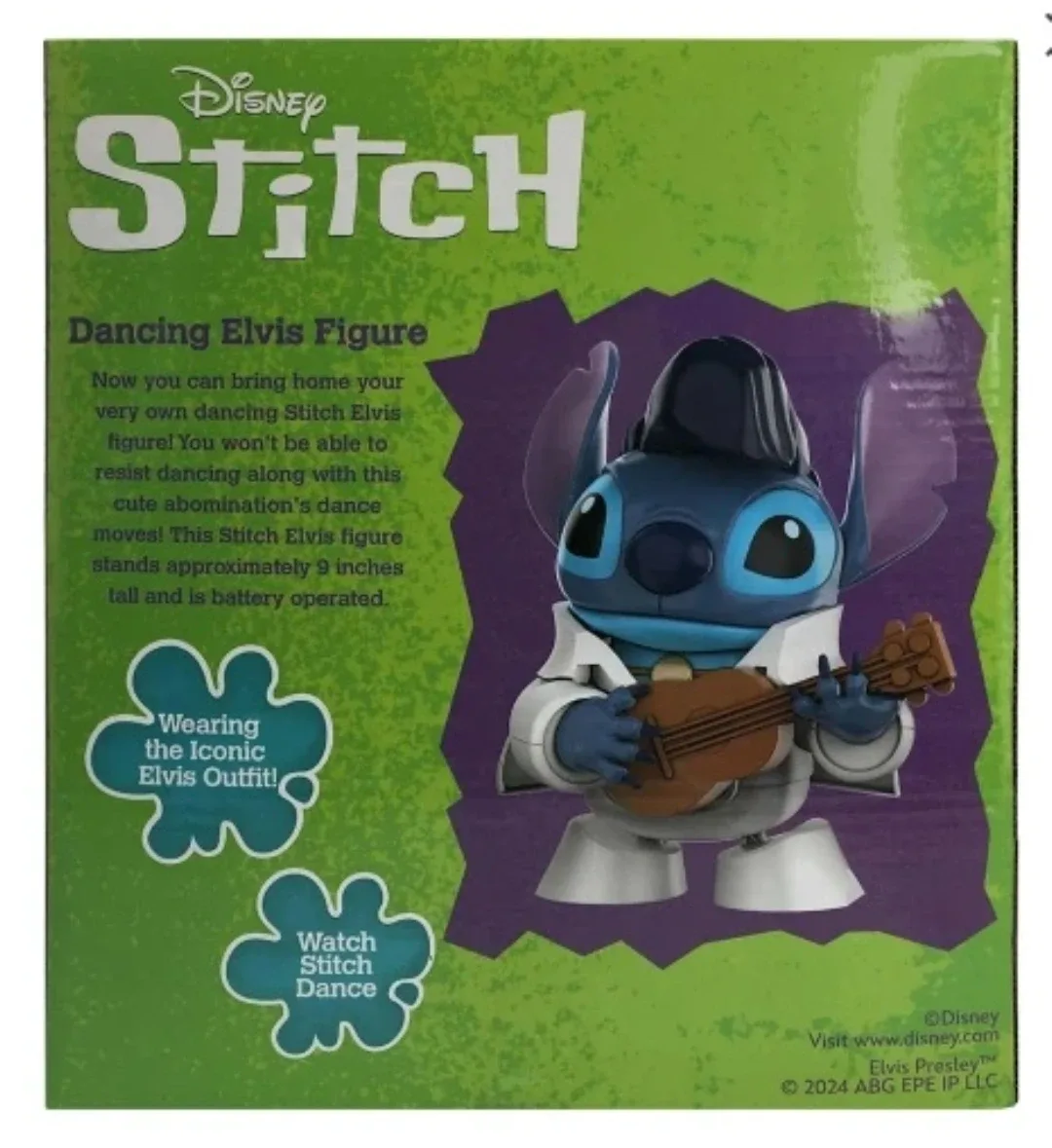 Disney Stitch Dancing Elvis Figure - New in Box! image indicator(3)