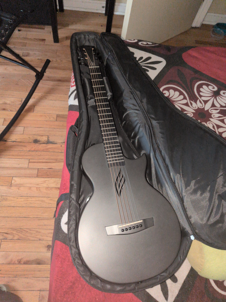 Enya NOVA Electric/Acoustic Guitar Carbon fiber - photo 3