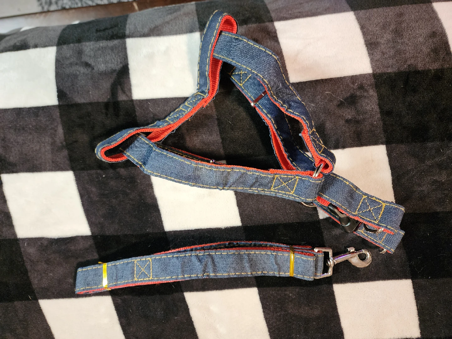 Step in Dog Harness and Leash Set 4'