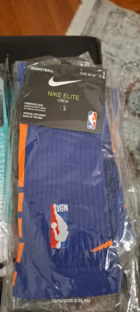 Nike Elite NBA Crew Socks - Size L thumbnail