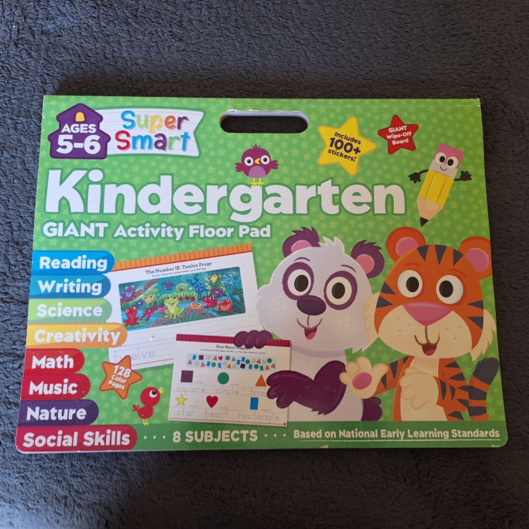 Super Smart Kindergarten Giant Activity Floor Pad