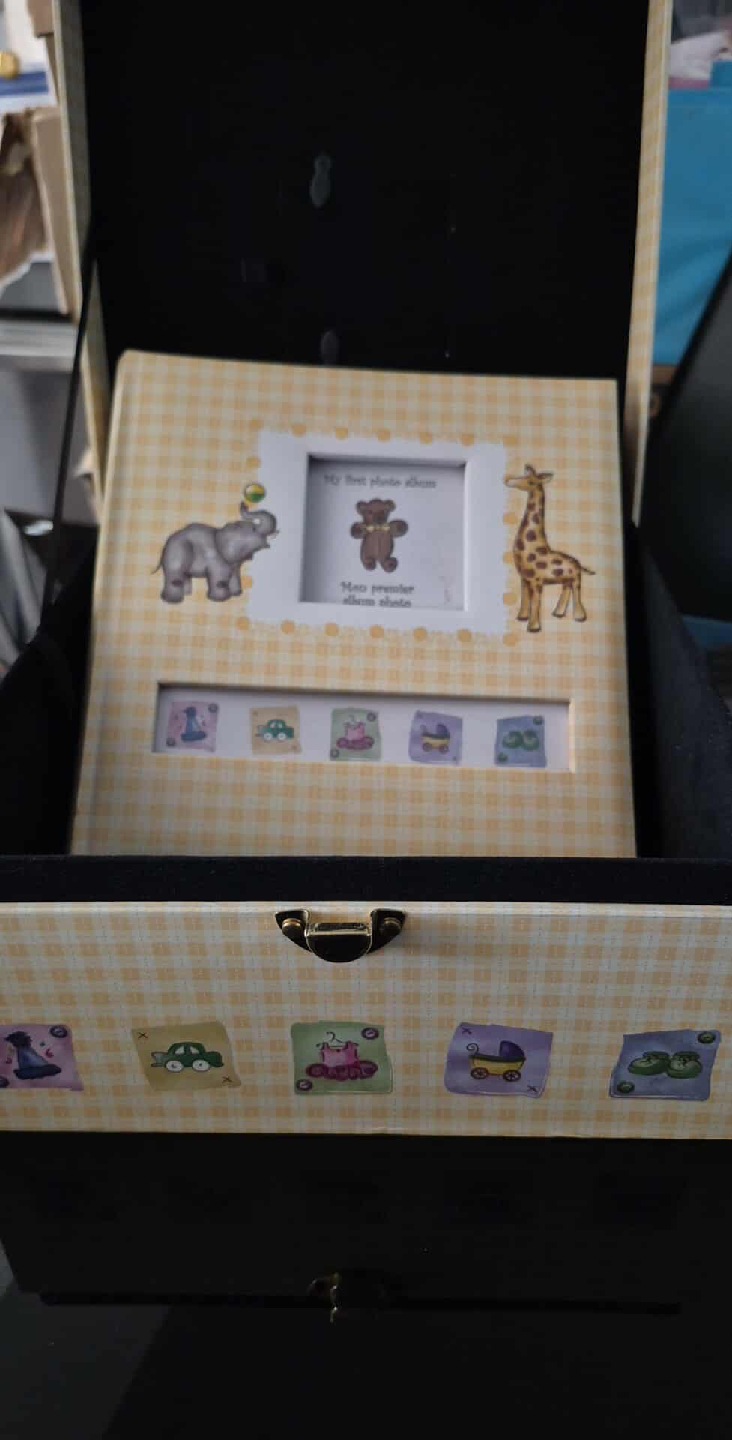 Baby Photo Album with Box