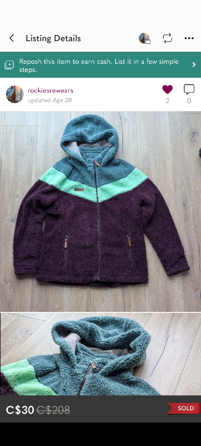 Cozy Zip-up Sherpa Sweater