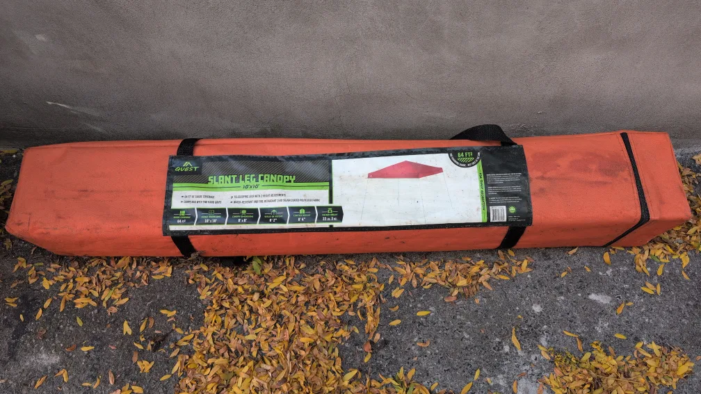 Quest Slant Leg Canopy 10x10