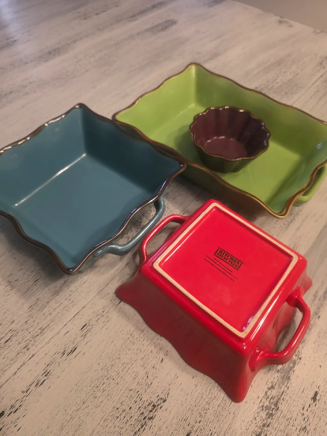 Kitchen Stuff Plus Colorful Serving Dishes image indicator(2)